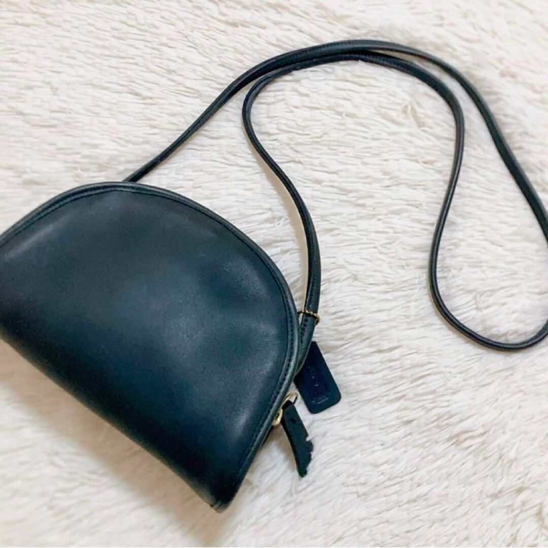 【極美品】COACH オールドコーチ　ショルダーバッグ　ハーフムーン　9911