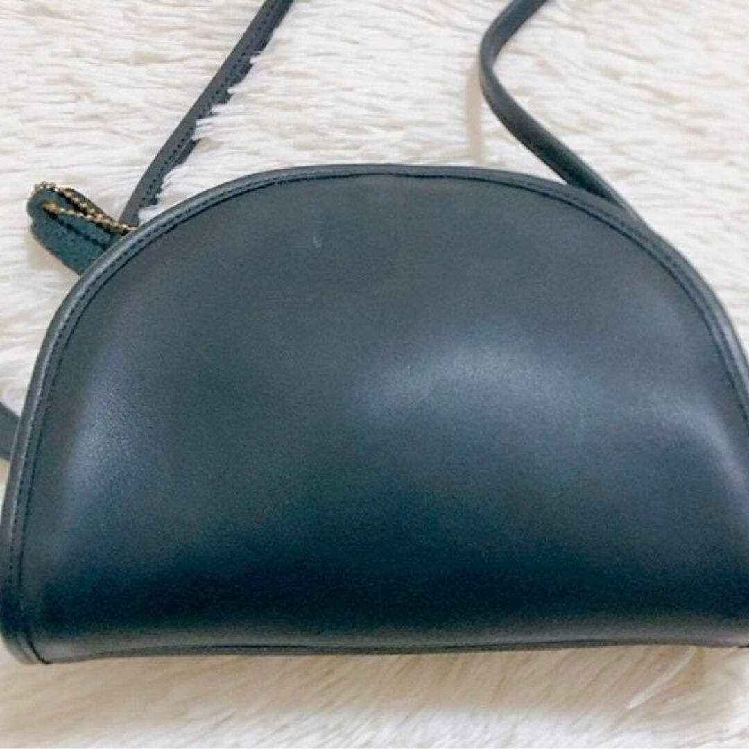 【極美品】COACH オールドコーチ　ショルダーバッグ　ハーフムーン　9911