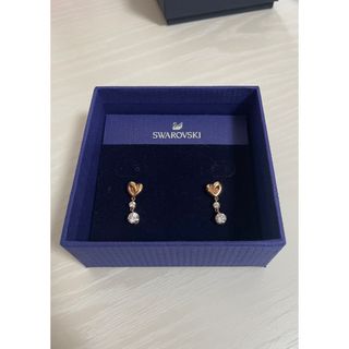 スワロフスキー(SWAROVSKI)のSWAROVSKI  Lifelong Heart ドロップピアス (ピアス)