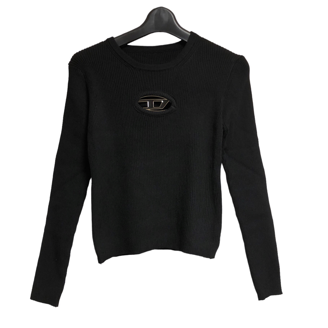DIESEL - 【新品】diesel ディーゼル ロゴプレート ニット 長袖 DIESEL - 【新品】diesel ディーゼル ロゴプレート ニット 長袖