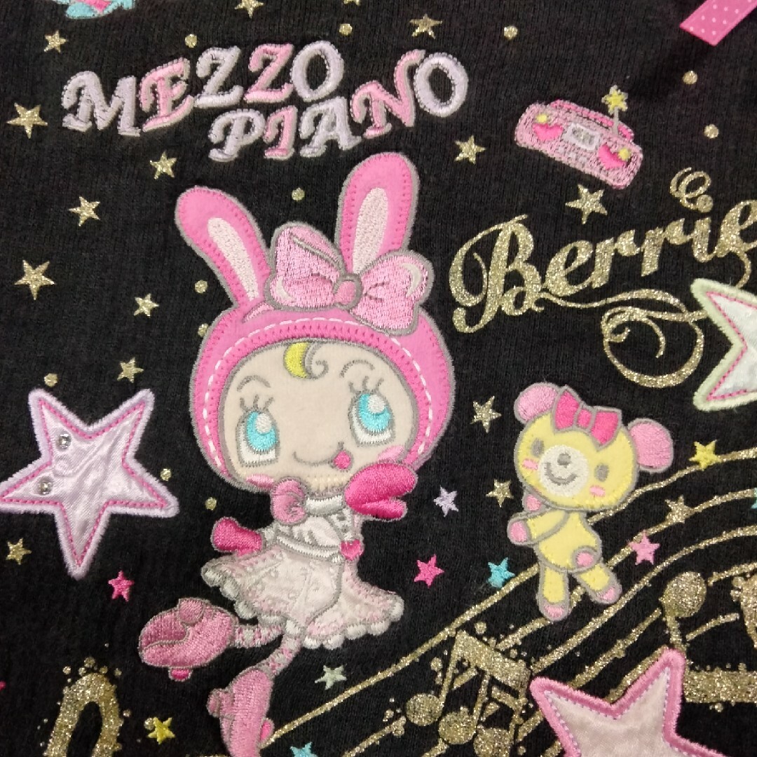 レトロmezzo piano　ベリエちゃん　レース付きTシャツ