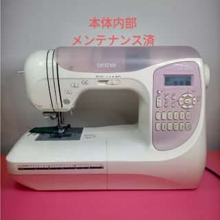 美品☆ブラザー　コンピュータミシン PC-8000　ワイドテーブル、ケース付き