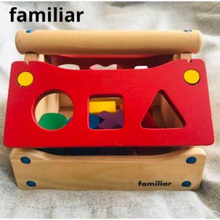 familiar - ファミリア 木製 おうちパズル familia 木のおもちゃシリーズ