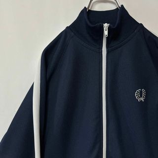 【送料無料】FRED PERRY トラックジャケット◎ジャージ ダブルジップ