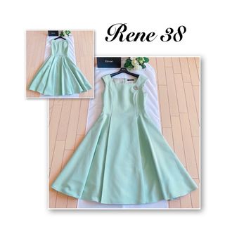 Rene オードリーワンピース38極美品　Rene