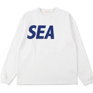 ウィンダンシー(WIND AND SEA)の新品未使用タグ付 windandsea ロング tシャツ 白 サイズ XL(Tシャツ/カットソー(七分/長袖))