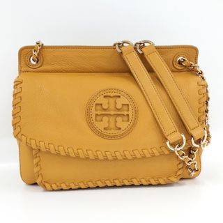 トリーバーチ(Tory Burch)のTORY BURCH チェーンショルダーバッグ レザー イエロー(ショルダーバッグ)