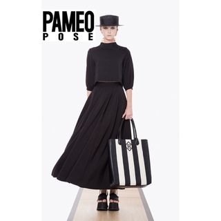 パメオポーズ(PAMEO POSE)の【PAMEO POSE】ルイーズトップ＆ロングスカート【上下セットアップ】(ロングワンピース/マキシワンピース)