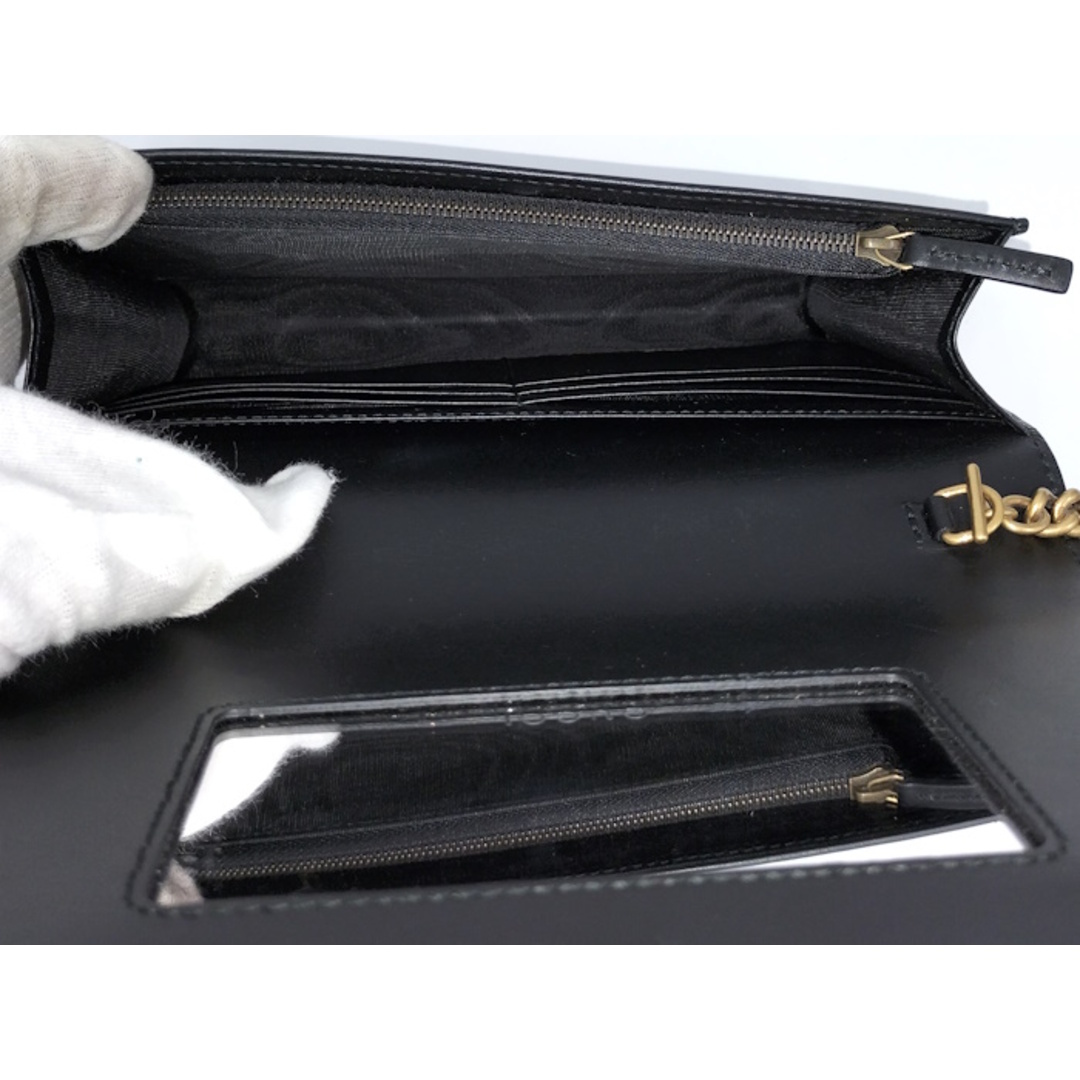 GUCCI - GUCCI チェーンウォレット チェーンショルダーバッグ GUCCI - GUCCI チェーンウォレット チェーンショルダーバッグ