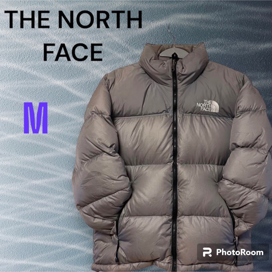 THE NORTH FACE ヌプシ ダウン 700 センターロゴ - ダウンジャケット