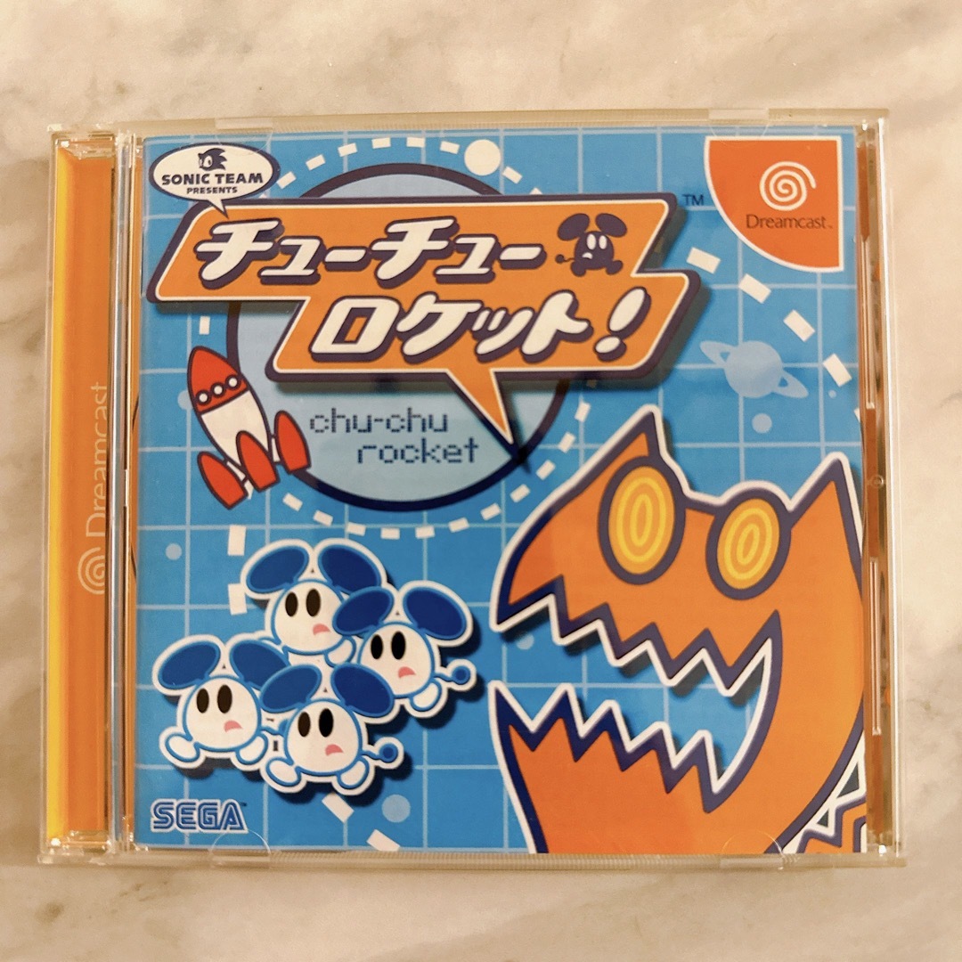 SEGA(セガ)の【美品】ドリームキャスト DC チューチューロケット！ エンタメ/ホビーのゲームソフト/ゲーム機本体(家庭用ゲームソフト)の商品写真