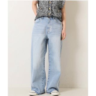 スピックアンドスパン(Spick & Span)の5 1/2 LOOSE-STRAIGHT DENIM(デニム/ジーンズ)