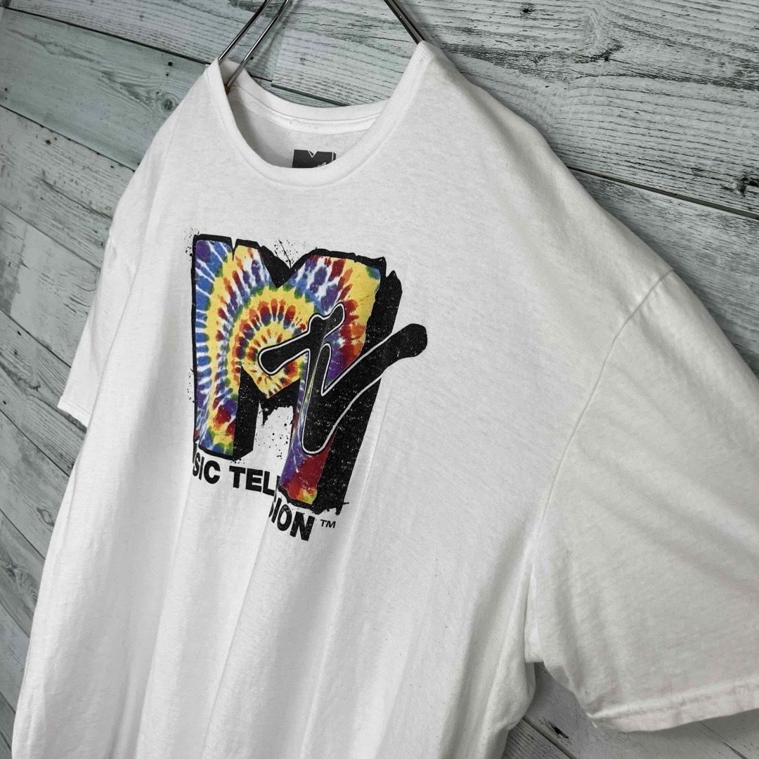 MTV(エムティーヴィー)のMTV オフィシャル メキシコ製古着 タイダイプリント 半袖Tシャツ メンズのトップス(Tシャツ/カットソー(半袖/袖なし))の商品写真