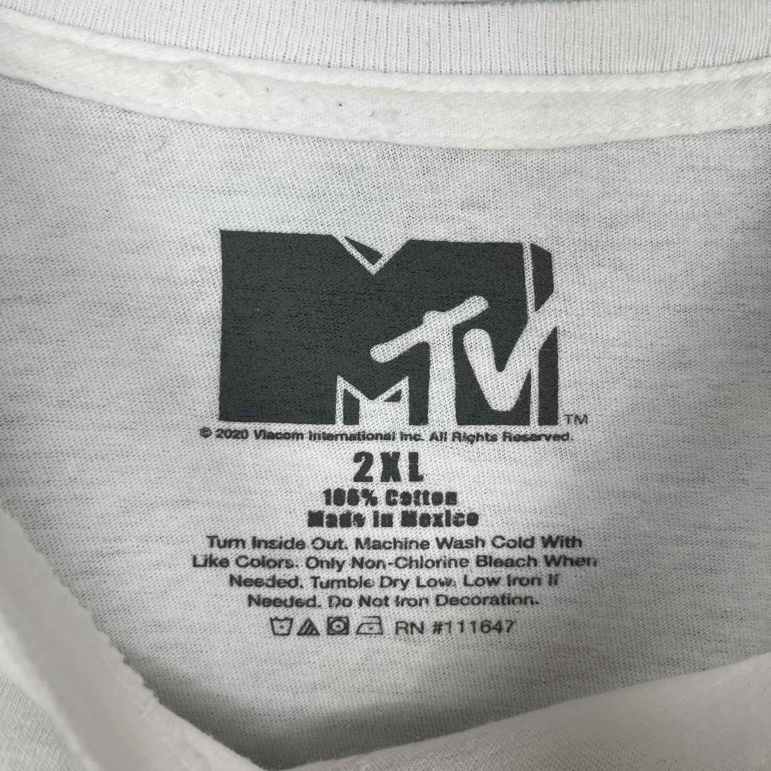 MTV(エムティーヴィー)のMTV オフィシャル メキシコ製古着 タイダイプリント 半袖Tシャツ メンズのトップス(Tシャツ/カットソー(半袖/袖なし))の商品写真