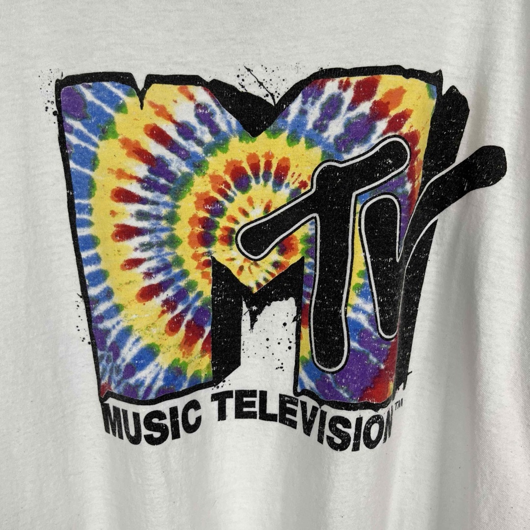 MTV(エムティーヴィー)のMTV オフィシャル メキシコ製古着 タイダイプリント 半袖Tシャツ メンズのトップス(Tシャツ/カットソー(半袖/袖なし))の商品写真