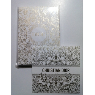 クリスチャンディオール(Christian Dior)の【DIORディオール】2023ホリデー限定ノベルティ（ノート&カード）(ノベルティグッズ)