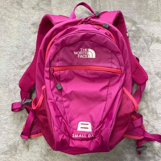 ザノースフェイス(THE NORTH FACE)の【中古品】　THE NORTH FACE Kids  リュック　ピンク🩷(リュックサック)