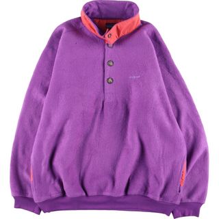 パタゴニア(patagonia)の古着 01年製 パタゴニア Patagonia 25620S1 ハーフボタン フリースプルオーバー USA製 メンズL /eaa379017(その他)