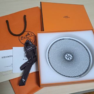 エルメス(Hermes)の最終値下！未使用 HERMES エルメスアッシュデコ H-DECOお皿 プレート(食器)