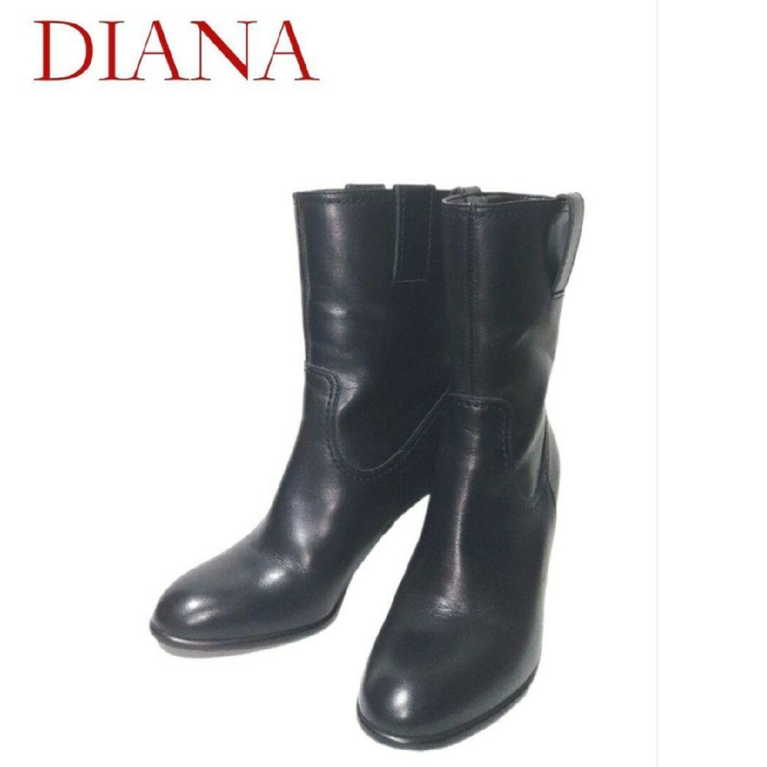 DIANA(ダイアナ)の✨DIANA★レディース★ブーティ★ハーフブーツ★size22.5 レディースの靴/シューズ(ブーツ)の商品写真