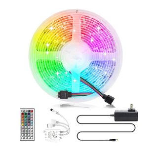 RGB テープライト, 5M ストリップライト, 12V LEDテープ,調光調色(その他)