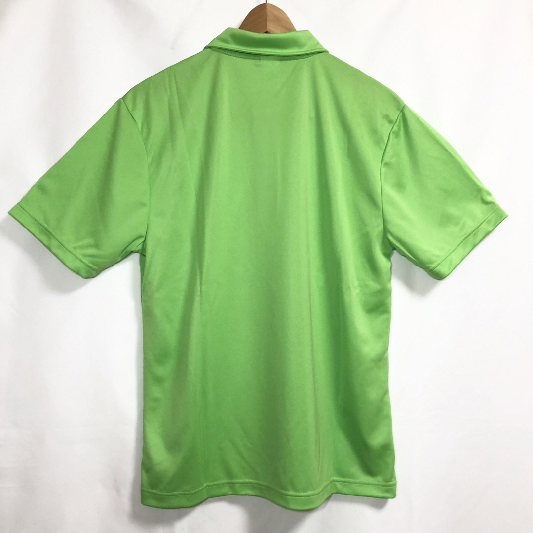 【新品】LIFEMAX ライフマックス 半袖 ドライポロシャツ グリーン M メンズのトップス(ポロシャツ)の商品写真