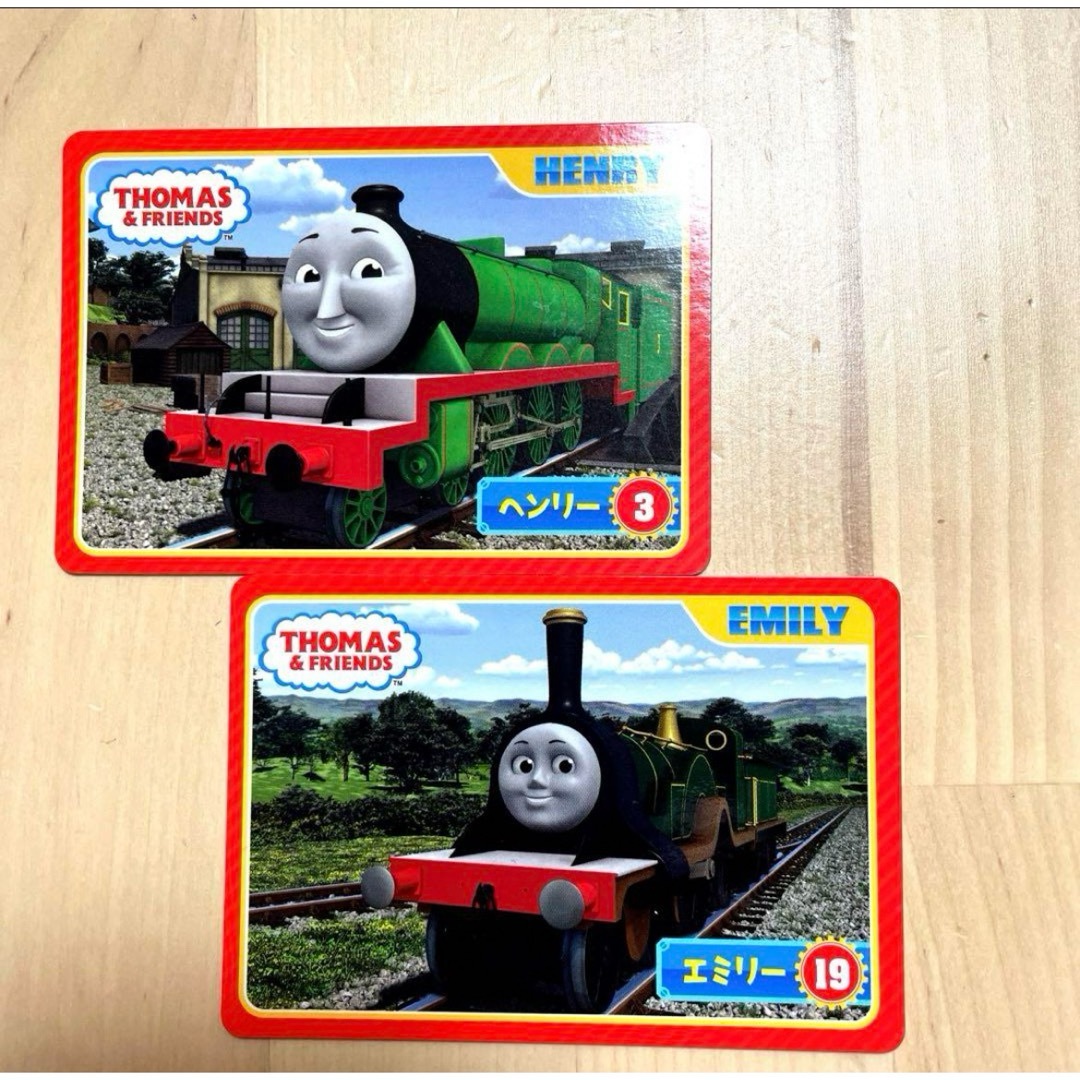 THOMAS(トーマス)のTHOMAS&FRIENDSのカード12枚 エンタメ/ホビーのアニメグッズ(カード)の商品写真