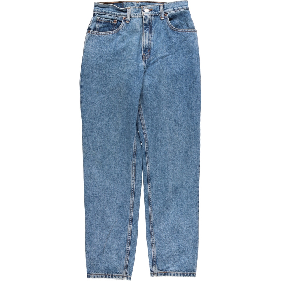 90年代 リーバイス Levi's 550 RELAXED FIT TAPERED LEG テーパードジーンズ デニムパンツ レディースL(w28) ヴィンテージ /eaa388601コットン100%色