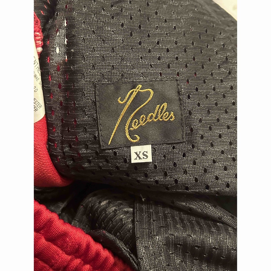 needles 22ss トラックパンツ ストレート 赤 RED XS