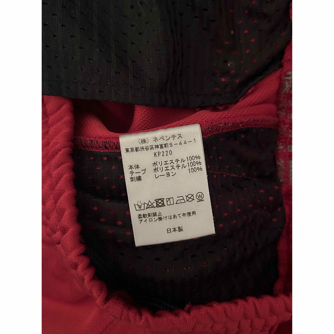 needles 22ss トラックパンツ ストレート 赤 RED XS