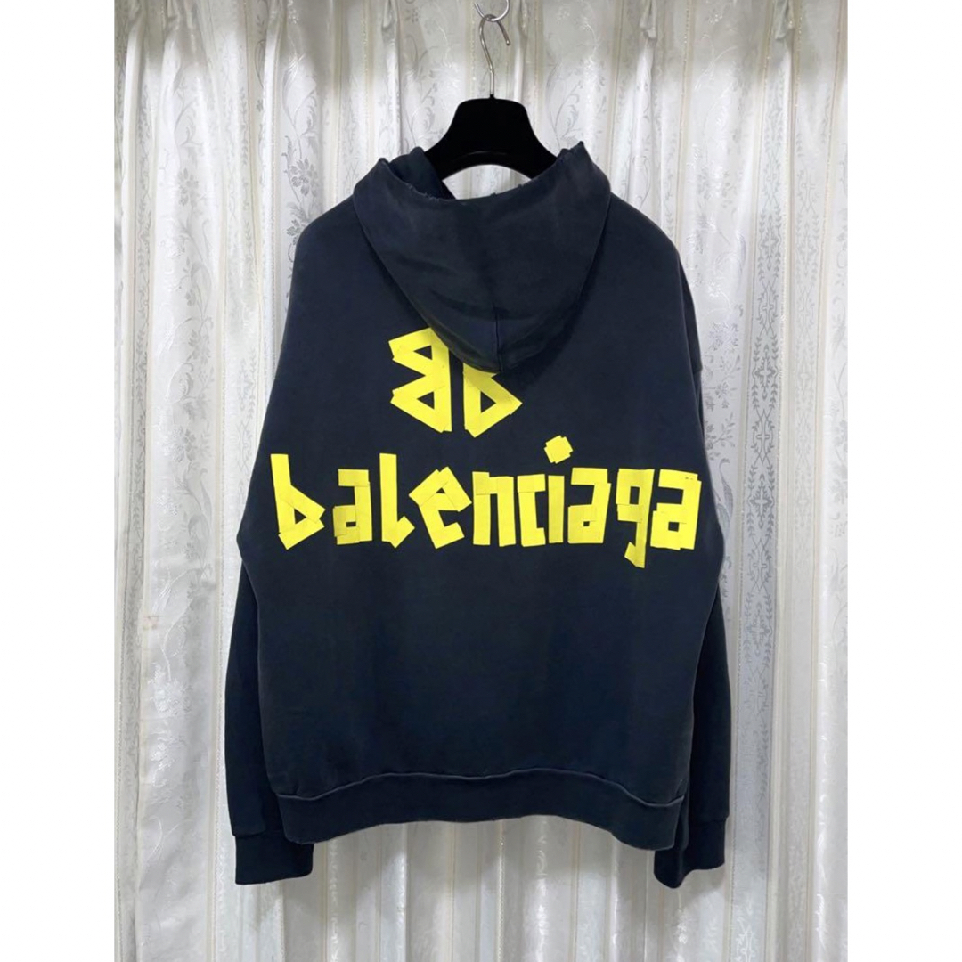 Balenciaga - BALENCIAGA 23AW TAPE ジップアップパーカーの通販 by り