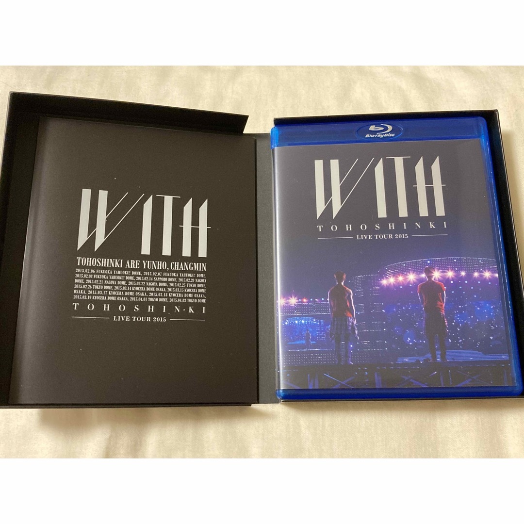 東方神起(トウホウシンキ)の東方神起　LIVETOUR2015　WITH（初回限定盤） Blu-ray エンタメ/ホビーのDVD/ブルーレイ(ミュージック)の商品写真