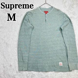 SUPREME  Pique Henley ヘンリーネック カットソー 黄色 S