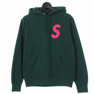 シュプリーム SUPREME 19AW Sロゴ ワッペン パーカー フーディ S