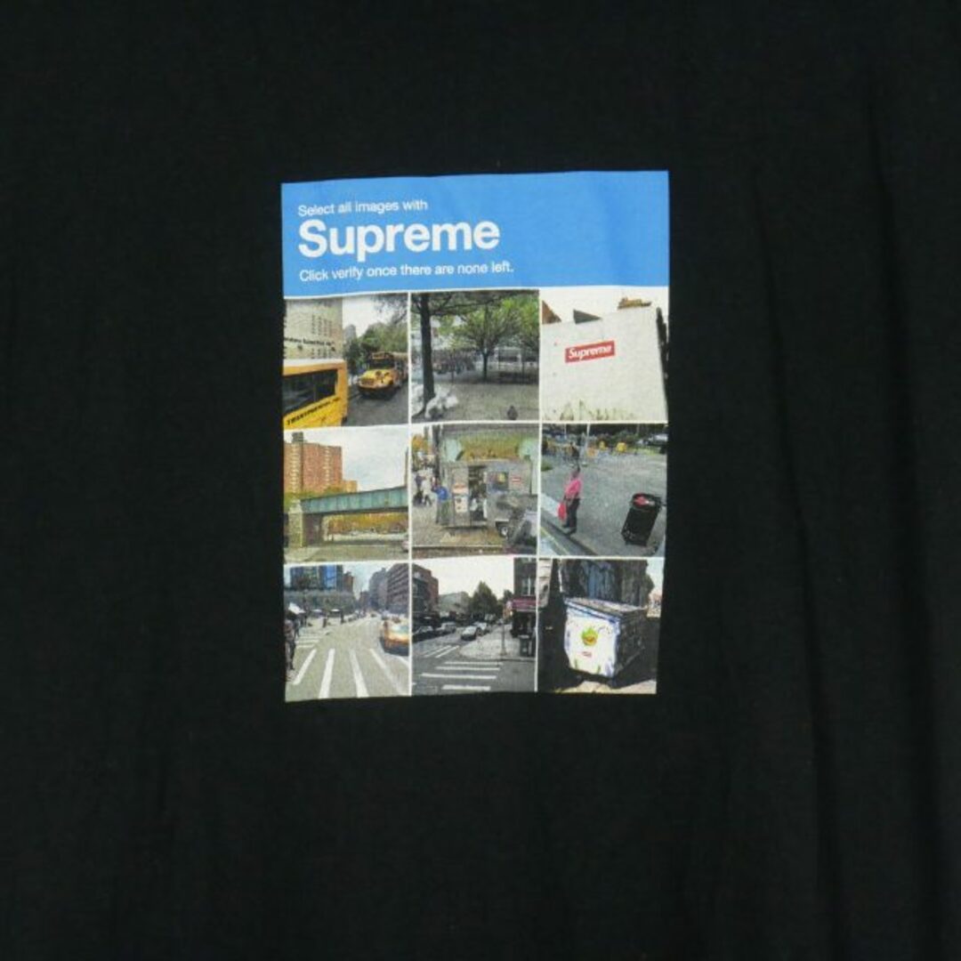 supreme verify Tシャツ　M ブラック