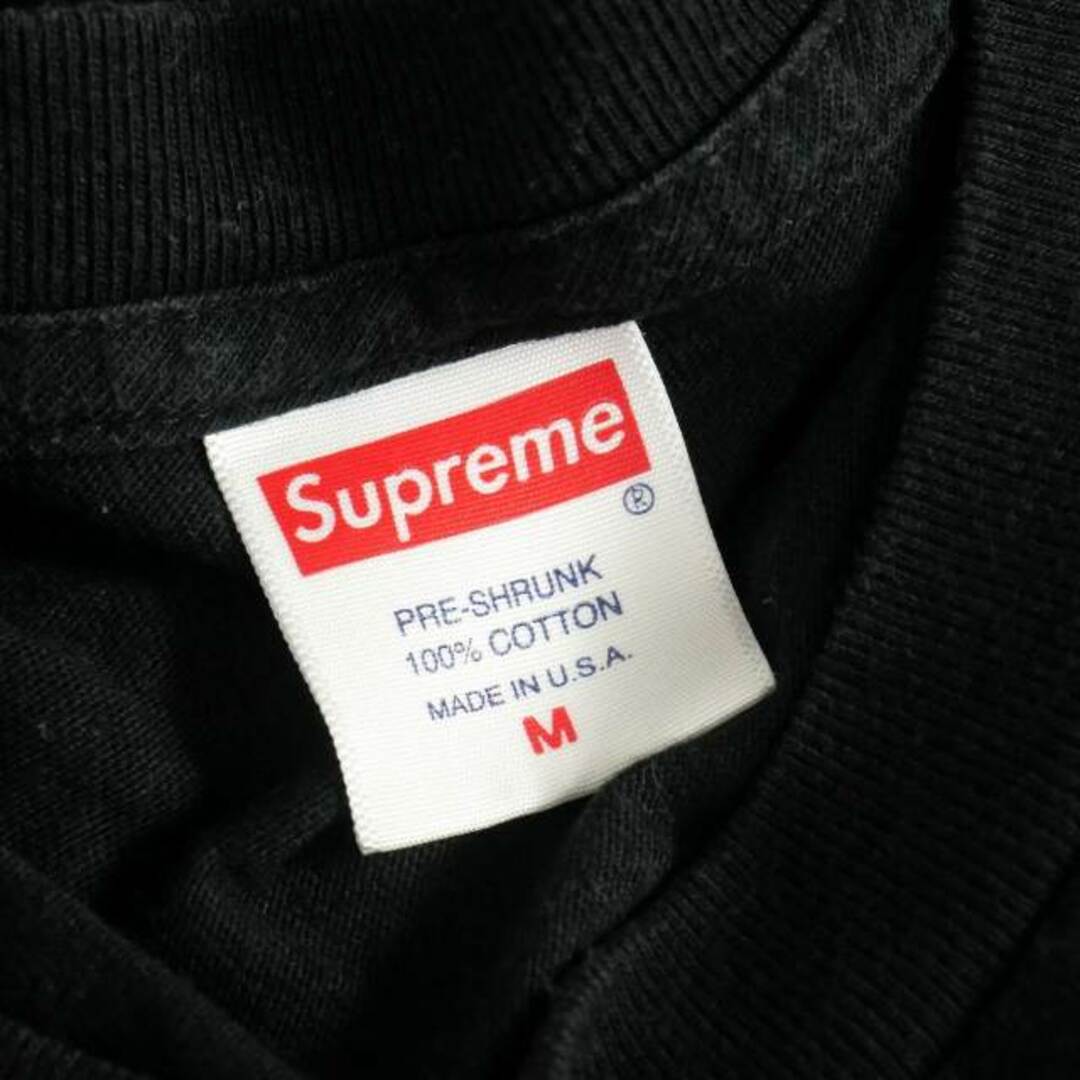 Supreme Verify Tee M 黒