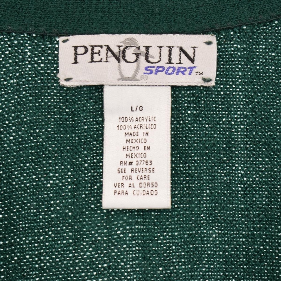 PENGUIN SPORT アクリルニットカーディガン メンズXL /eaa369741