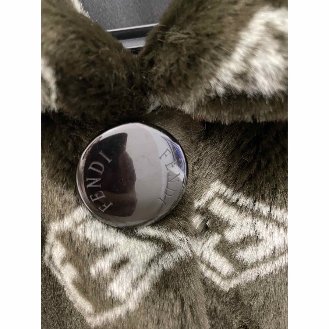 FENDI(フェンディ)の【超美品】FENDI フェンディ1990sズッカパターン　エコファーコート メンズのジャケット/アウター(その他)の商品写真