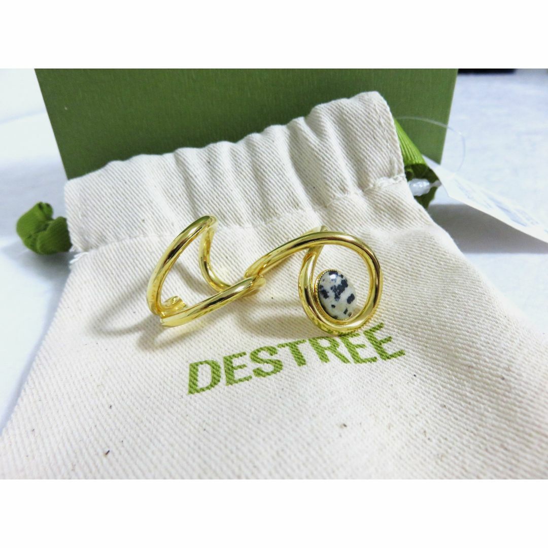 定価3万 新品 DESTREE Louise Double Ring ゴールド