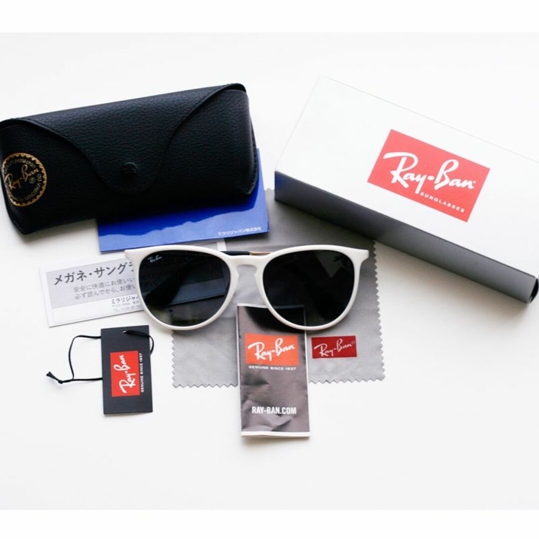 Ray-Ban(レイバン)の新品 男女兼用 レイバン サングラス レア 白フレーム グラディエント レディースのファッション小物(サングラス/メガネ)の商品写真