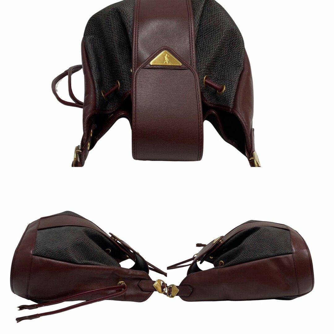 Saint Laurent - 極 美品 ポーチ付 YVES SAINT LAURENT イヴ・サン