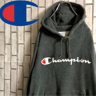 チャンピオン(Champion)のチャンピオン　パーカー　スウエット　ビッグロゴ　白ロゴ(パーカー)