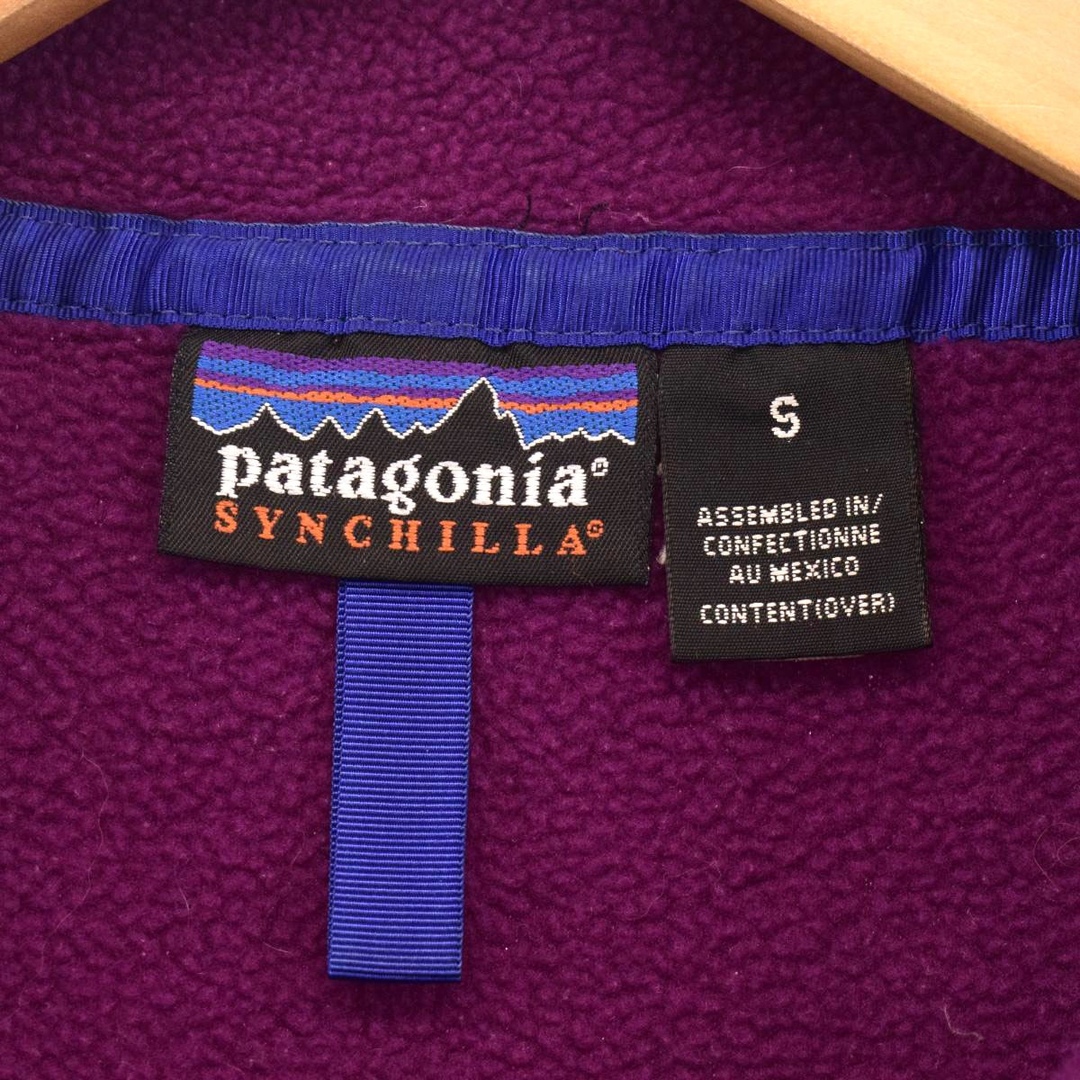 patagonia(パタゴニア)の古着 99年製 パタゴニア Patagonia SYNCHILLA シンチラ スナップT 25450FA99 フリースプルオーバー USA製 メンズS ヴィンテージ /eaa379362 メンズのジャケット/アウター(その他)の商品写真