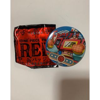 ワンピース(ONE PIECE)のワンピース　フランキー　缶バッジ　輩　RED ②(バッジ/ピンバッジ)