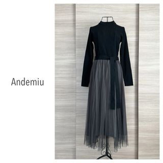 アンデミュウ(Andemiu)のAndemiu アンデミュウ　チュールドッキングワンピース(ロングワンピース/マキシワンピース)