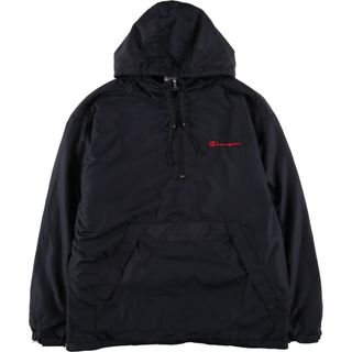 Champion チャンピオン M ナイロンジャケット 赤ネイビー マルチカラー