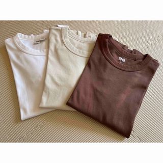 ユニクロ(UNIQLO)のUNIQLO クルーネックT 3枚セット(Tシャツ(半袖/袖なし))