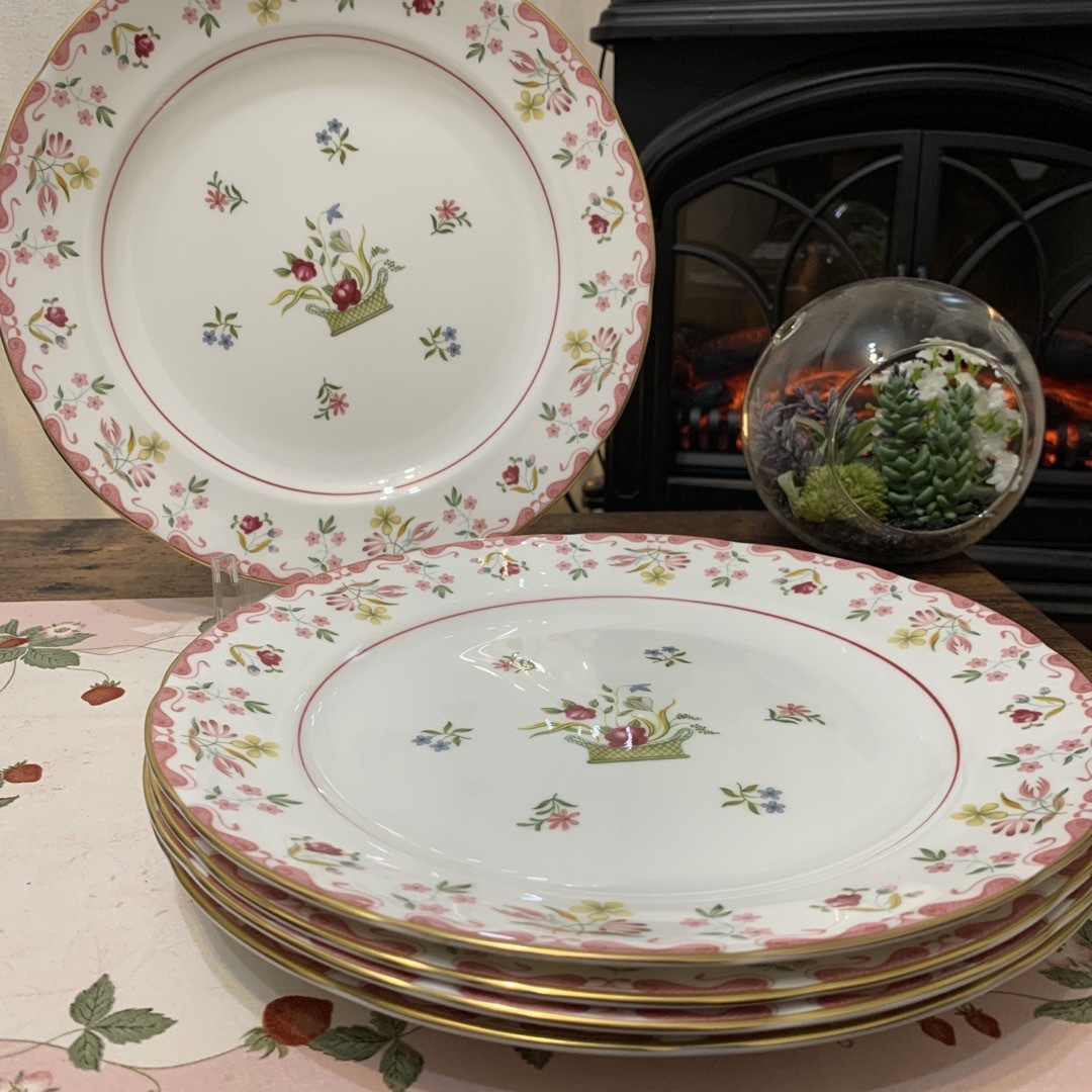WEDGWOOD - ウェッジウッド ビアンカ 27.5cm(28cm)ディナープレート 5