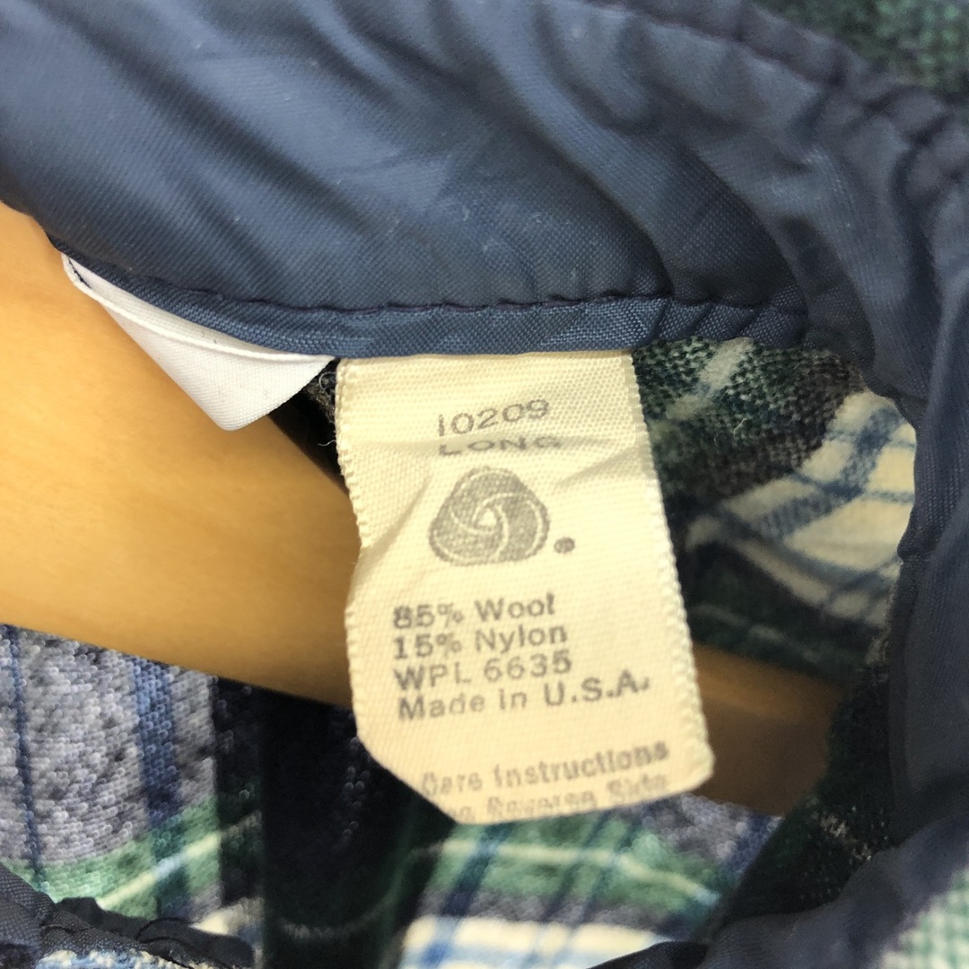 WOOLRICH(ウールリッチ)の古着 70年代 ウールリッチ WOOLRICH チェック柄 ウールシャツ USA製 メンズL ヴィンテージ /eaa388969 メンズのトップス(シャツ)の商品写真