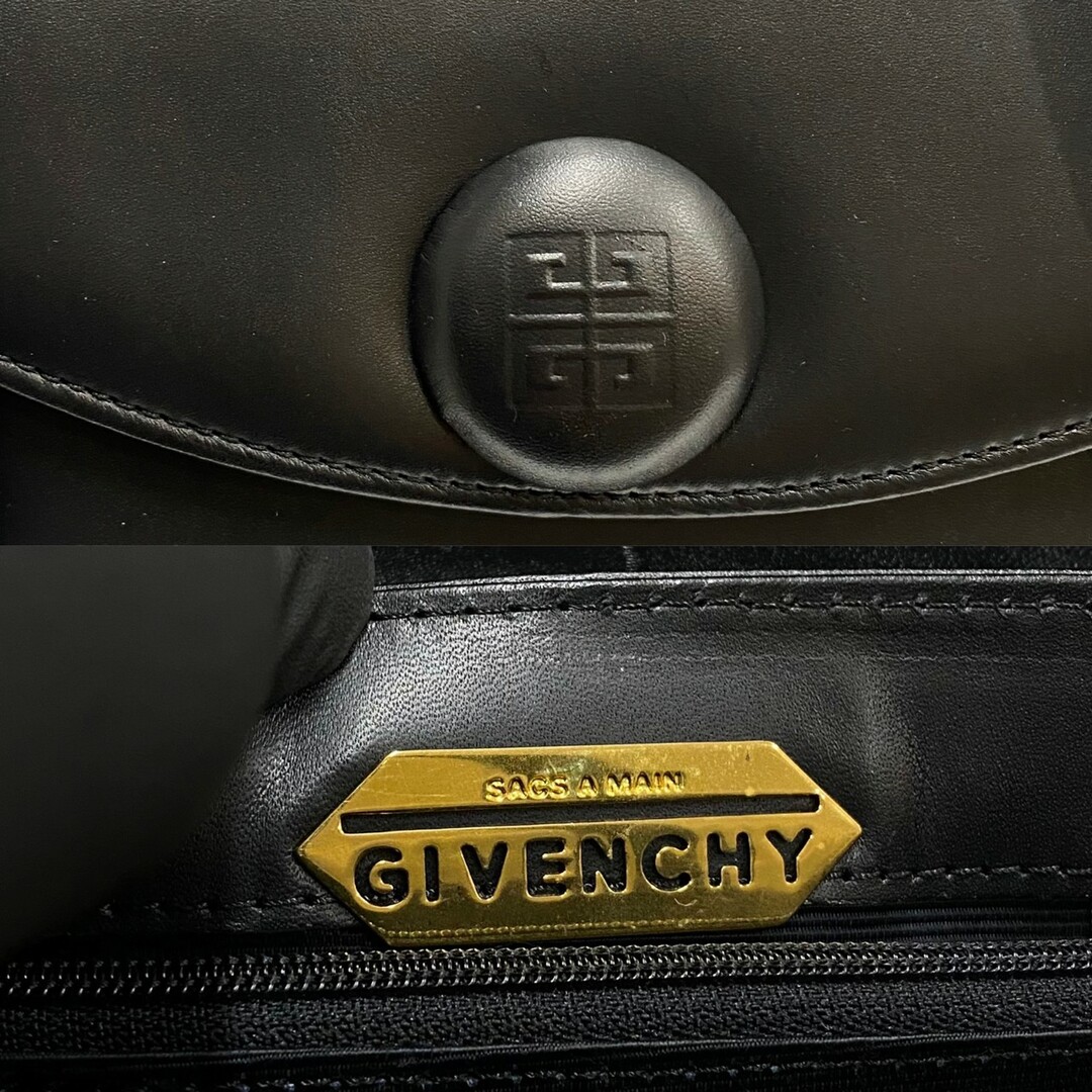 オールド　ジバンシー　ボストン　総ロゴ　4Gロゴ　GIVENCHY